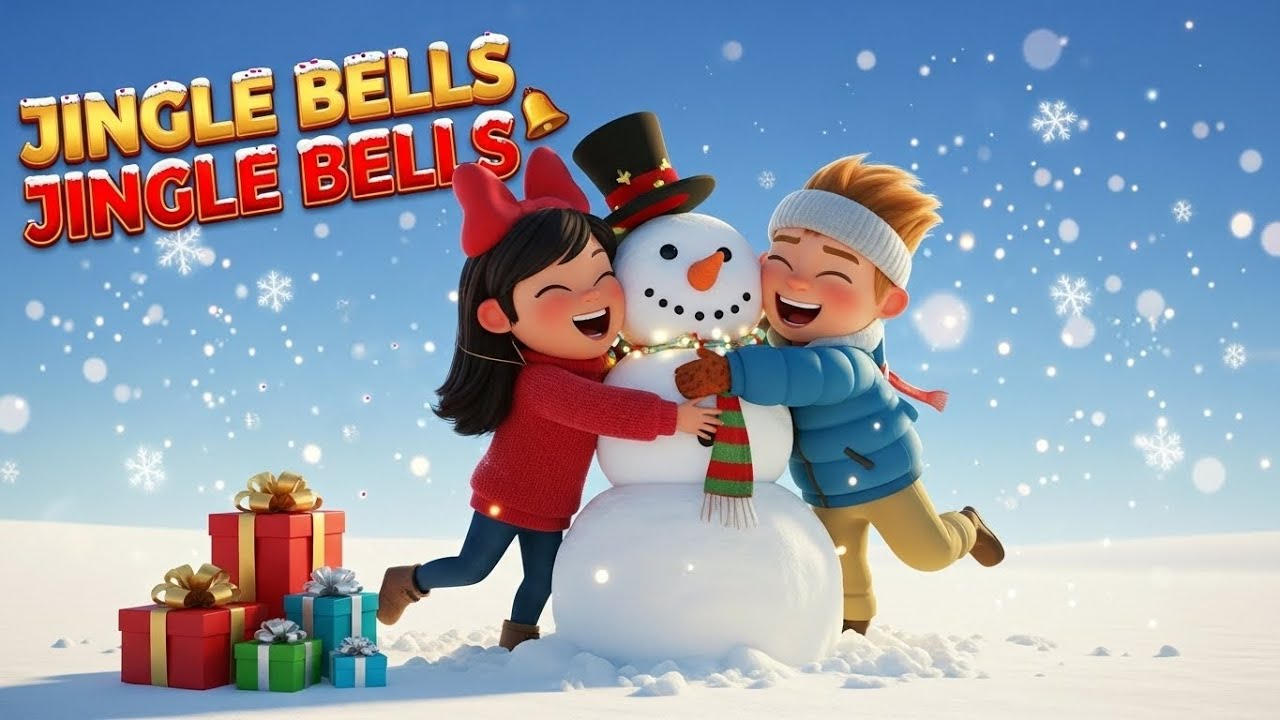 Jingle Bells - Christmas Dance Song for Kids | Upbeat Holiday Workout ...