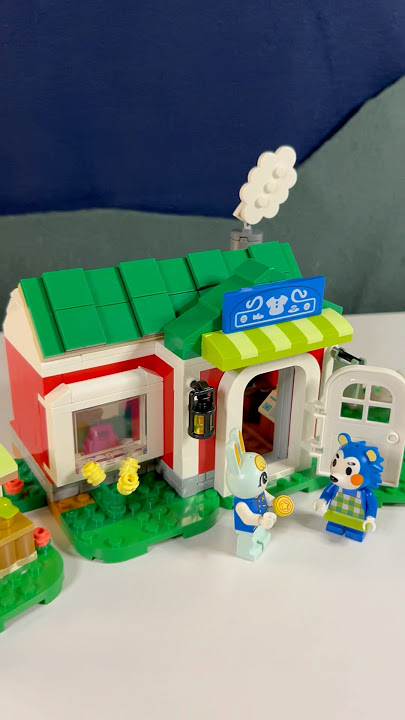 Lego Able Sisters Clothing Shop! 👗🛍️🦔 #lego #animalcrossing #legoanimalcrossing #legocity #review
