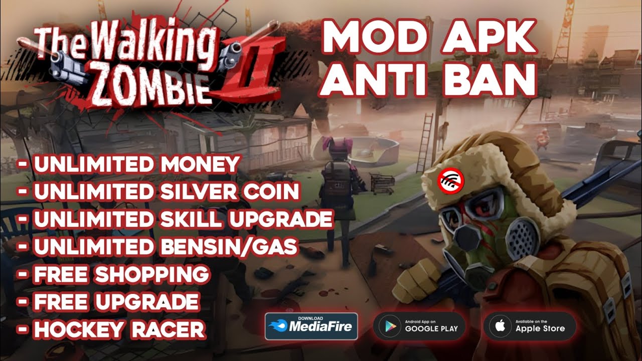 THE WALKING ZOMBIE 2 MOD APK ANTI BANN!!! By FMTMod