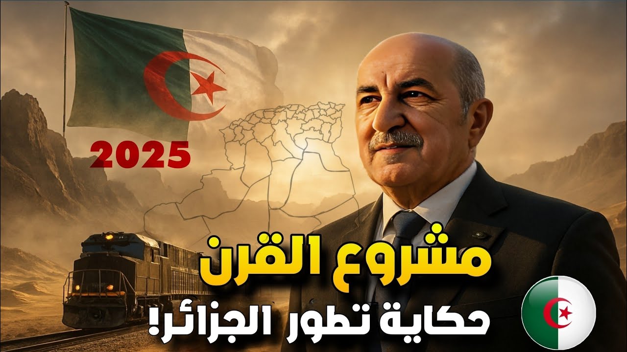 مشروع القرن في الجزائر 🚆🇩🇿 خط سكة حديد غار جبيلات… هل تبدأ نهضة اقتصادية جديدة؟