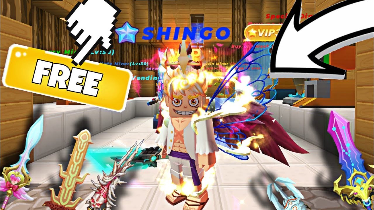 Free Way To Obtain VIP SWORD in SkyBlock Blockman go