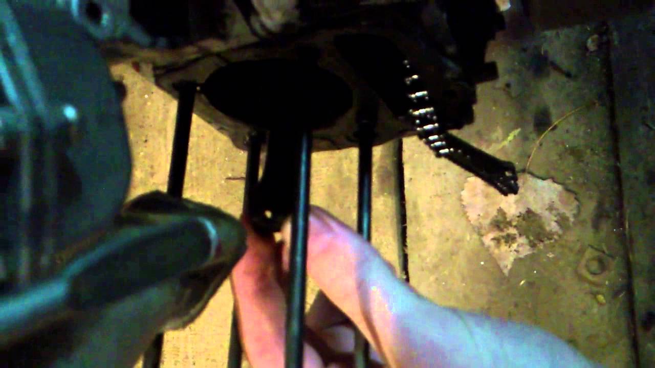 Люфт коленвала. - YouTube