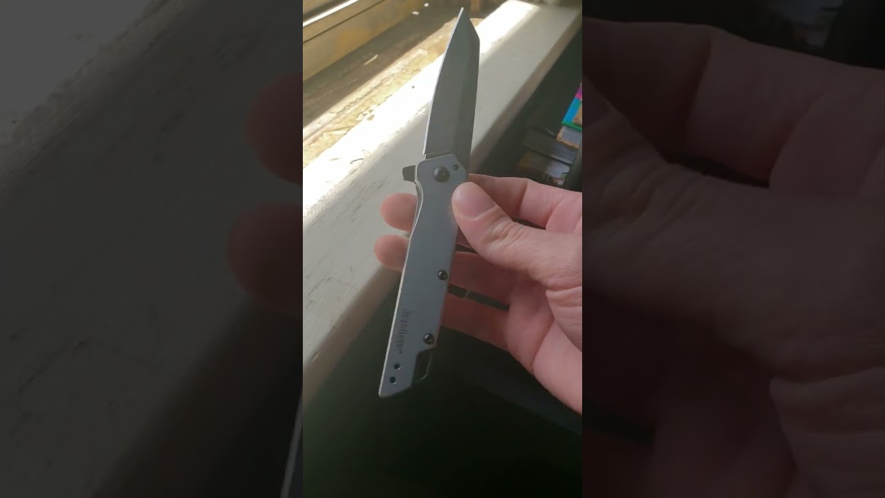 Kershaw Misdirect assisted folding frame lock knife short.