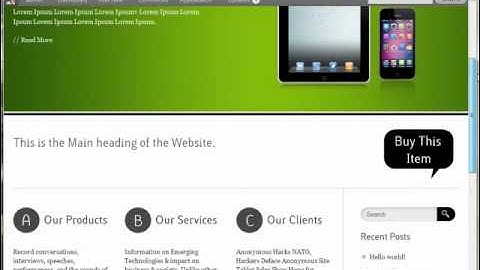 Covera Wordpress Theme -- Setting Home Page from Themes Options Panel