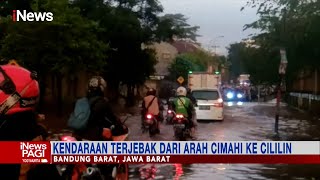 Kendaraan dari Arah Cimahi ke Cililin, Bandung, Terjebak Banjir #iNewsPagi 08/01