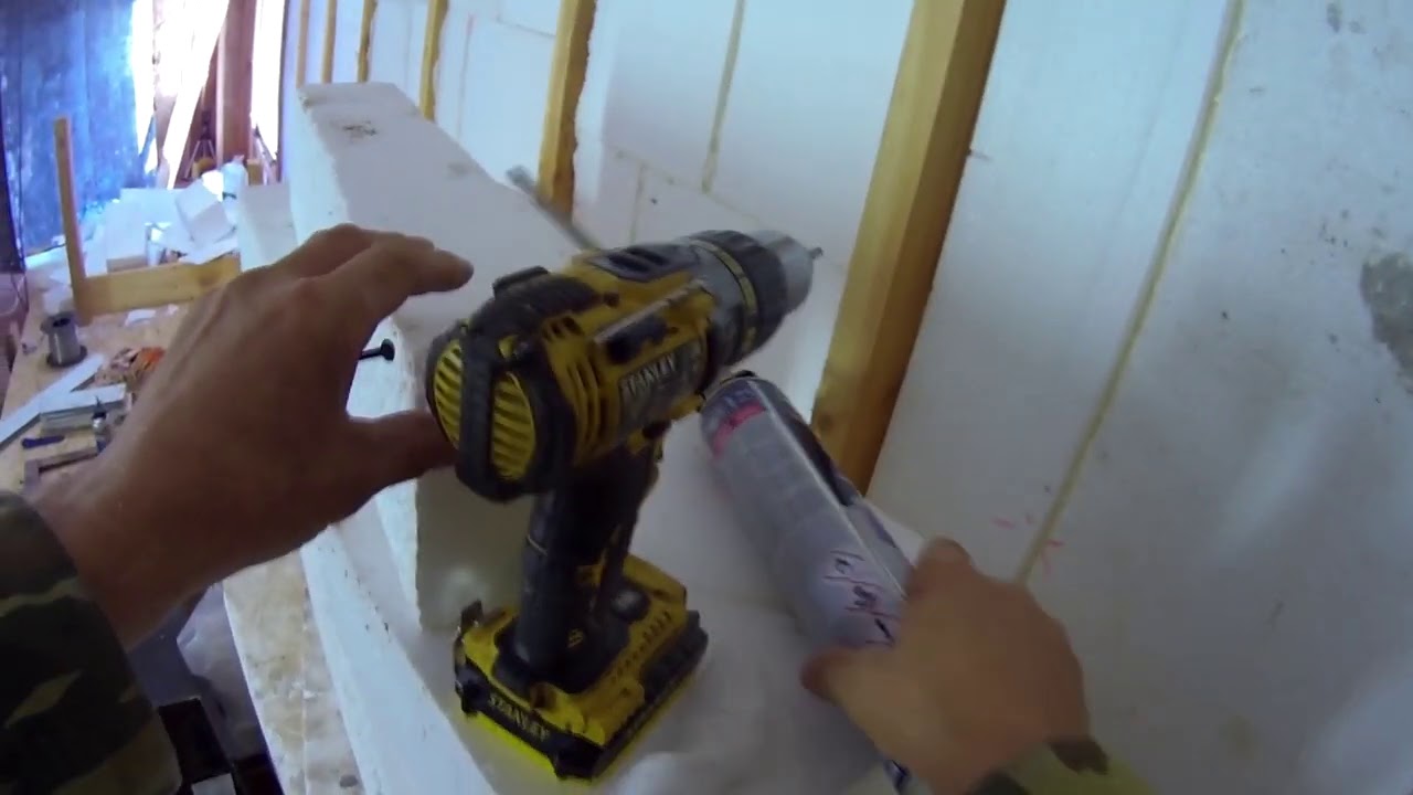 Утепление стен каркасной теплой веранды - YouTube