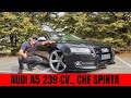 AUDI A5 3.0 DIESEL 239 CV - LA PROVA SU STRADA- CHE SPINTA CHE HA  -