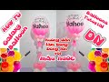 Hướng dẫn làm bong bóng lớn với màu nước -  Galaxy Balloon - HOW TO - TUTORIAL - DIY