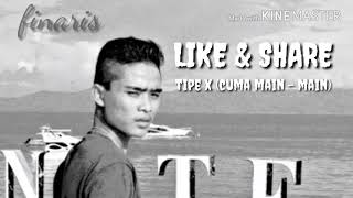 Download Lagu Tipe x (cuma main -main)lirik MP3 Download Lagu Tipe x (cuma main -main)lirik MP3