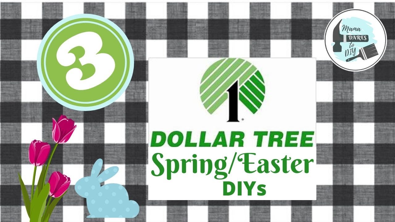 3 Farmhouse Spring/Easter DIY's on a Budget | Dollar Tree Decor | Spring/Easter 2020
