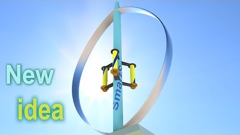 Darrieus combined Magnus effect vertical axis wind turbine, for renewable energy