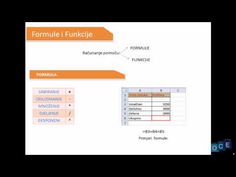 Video: Šta Je PROSJEČNA Funkcija U Excelu I čemu Služi