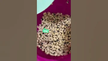 لوبياء بيضاءنقع قبل طبخ 
