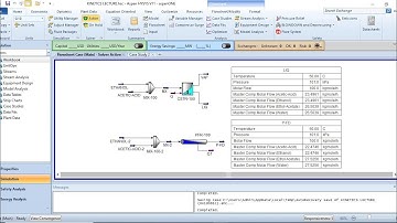 How to model CSTR and Plug Flow Reactors in Aspen Hysys: Kinetic Reaction Modelling