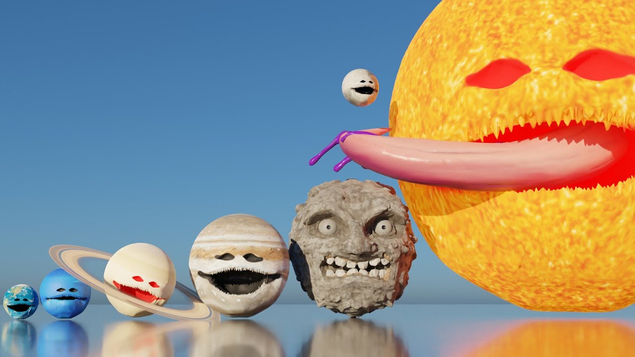 The Moon Wake Up & Planet Wake Up Size Comparison