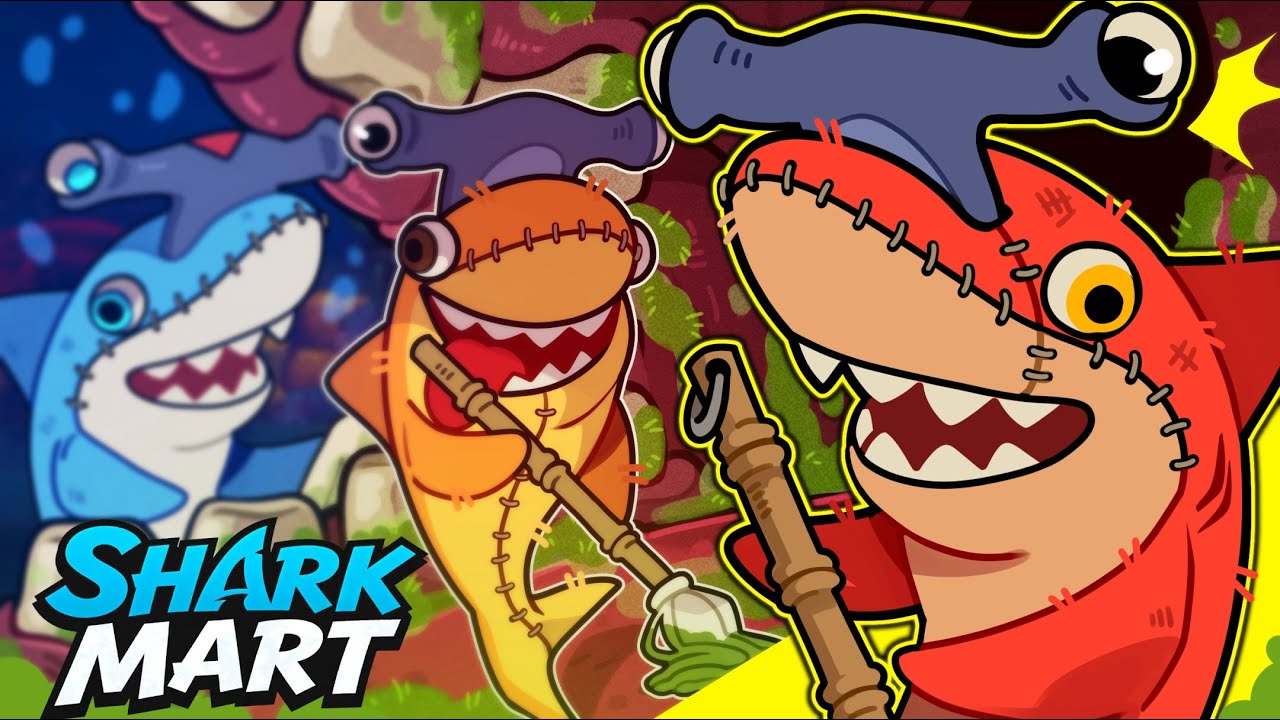 GAS STATION SIM...BUT WE'RE SHARKS?!! 🦈 | Shark Mart (w/ H2O Delirious, Kyle, Squirrel)