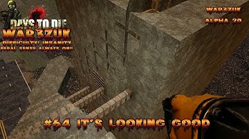 Base Work: Our New Electric Spiral Stair Base! | 7 Days to Die | War3zuk AIO Mod | Alpha 20 s2 ep64