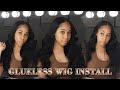 I RUINED MY HAIR, SO WE HAVE TO GET CREATIVE| GLUESS WIG INSTALL| FT ALIPEARL HAIR.