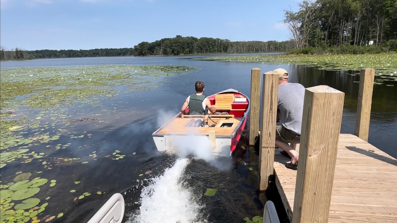 The Jetboat makes its debut on the water