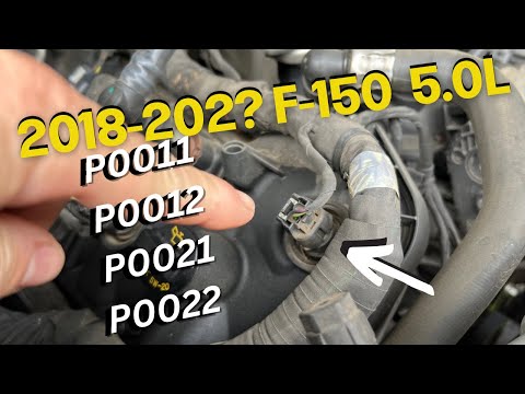 2018 & Newer F150 5.0L A Cause of Codes P0011, P0012, P0021, P0022  Camshaft Over Advanced/Retarded