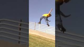 Grinding Down A Super Long Monster Kinked Rail