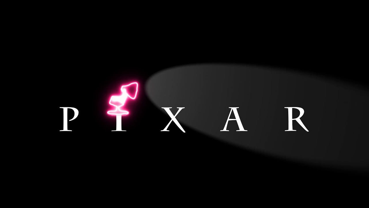 Neon Luxo Lamp Spoof Pixar Logo In The Dark With Time-Reverse Effect ...