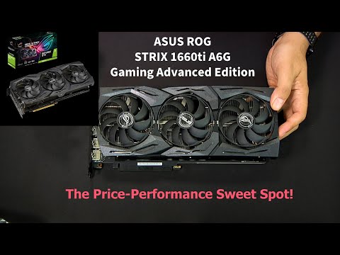 Analog Unboxing! - ASUS ROG STRIX 1660ti A6G Gaming Advanced Edition