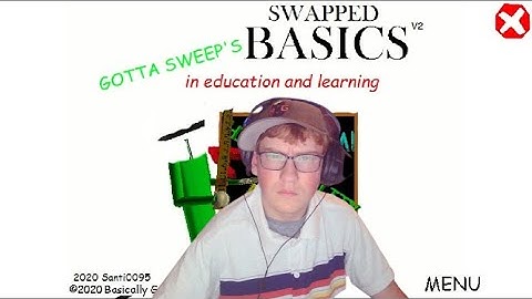 Baldi basics but gotta sweep swapped remastered edition, baldi basics mod