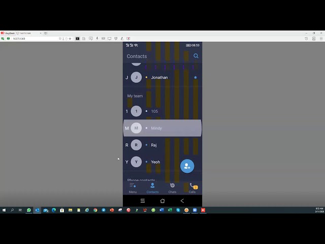 Ringotel Mobile APP demo