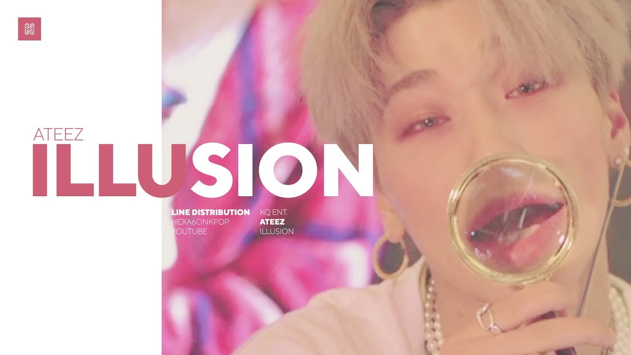 Ateez Wave Line Distribution Color Coded Youtube