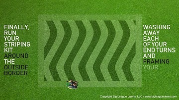 How to Mow a Wave Pattern: Big League Lawns