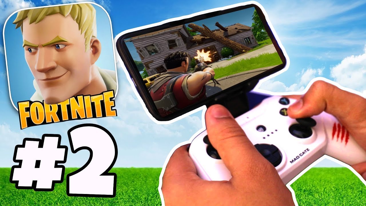 playing fortnite on iphone with controller fortnite ios android gameplay part 2 - fortnite rebel cheat