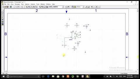 Simulation of Relaxation Ocillator