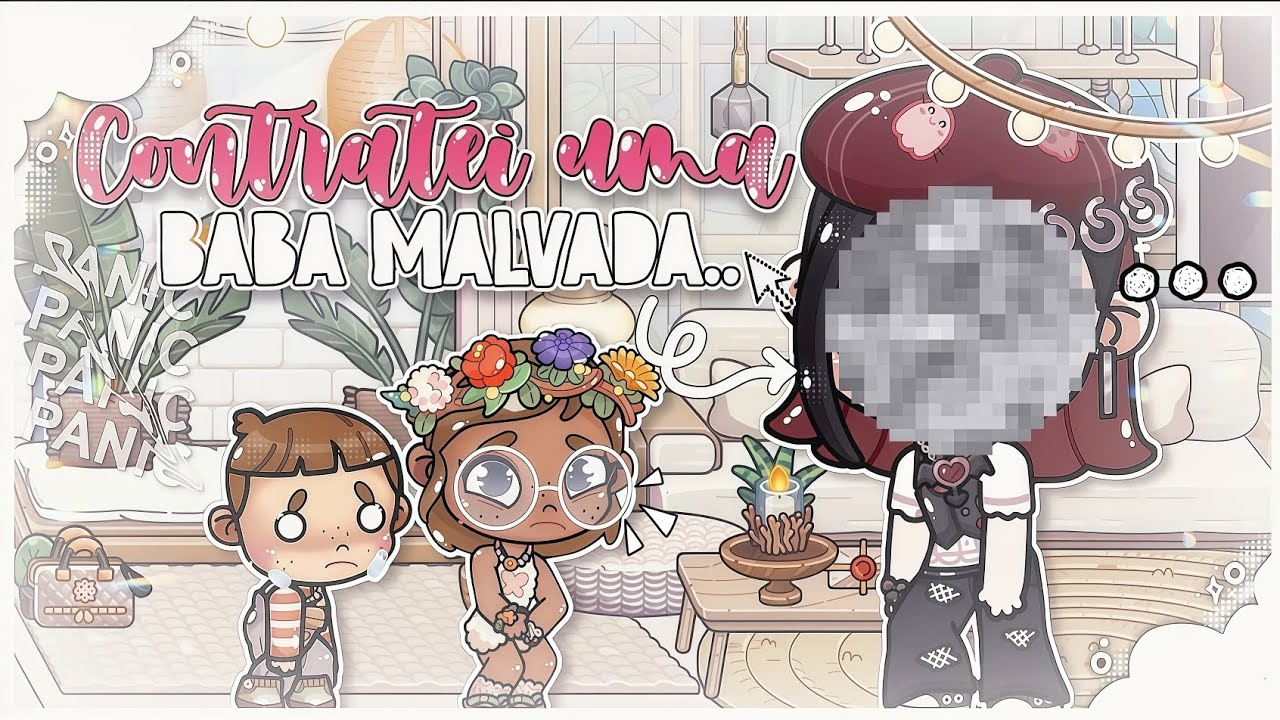*AESTHETIC* CONTRATEI UMA BABÁ MALVADA E..!😭🤍|| *VOICED🎙️* || AVATAR WORLD 