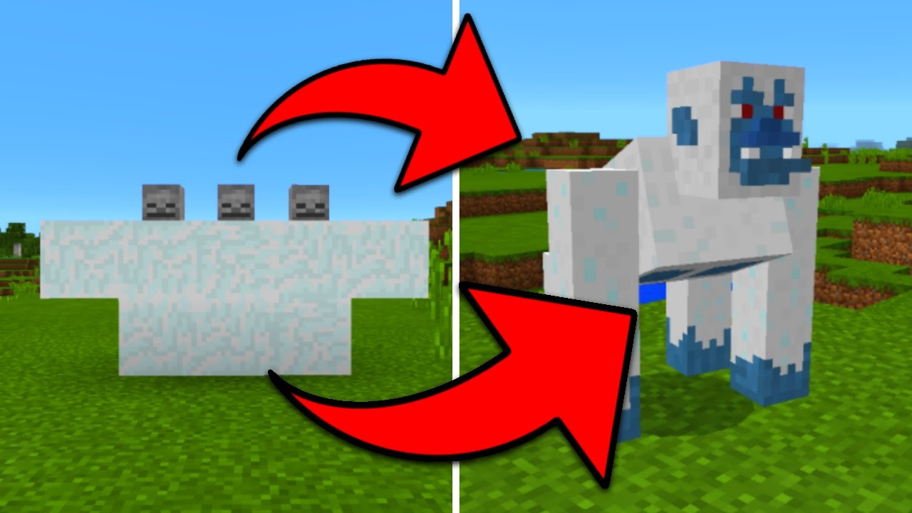 How To Spawn the Yeti Boss in Minecraft Pocket Edition 