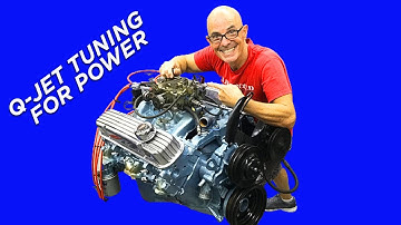 HOW TO: Q-JET TUNING FOR BIG POWER GAINS PLUS STOCK PONTIAC 400 Q-JET INTAKE VS EDELBROCK-WHO WINS?