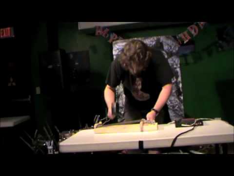 25 Dan Reaves at Laboratory Music #1 solo minimalist free improvisation festival Gainesville