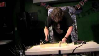 25 Dan Reaves at Laboratory Music #1 solo minimalist free improvisation festival Gainesville