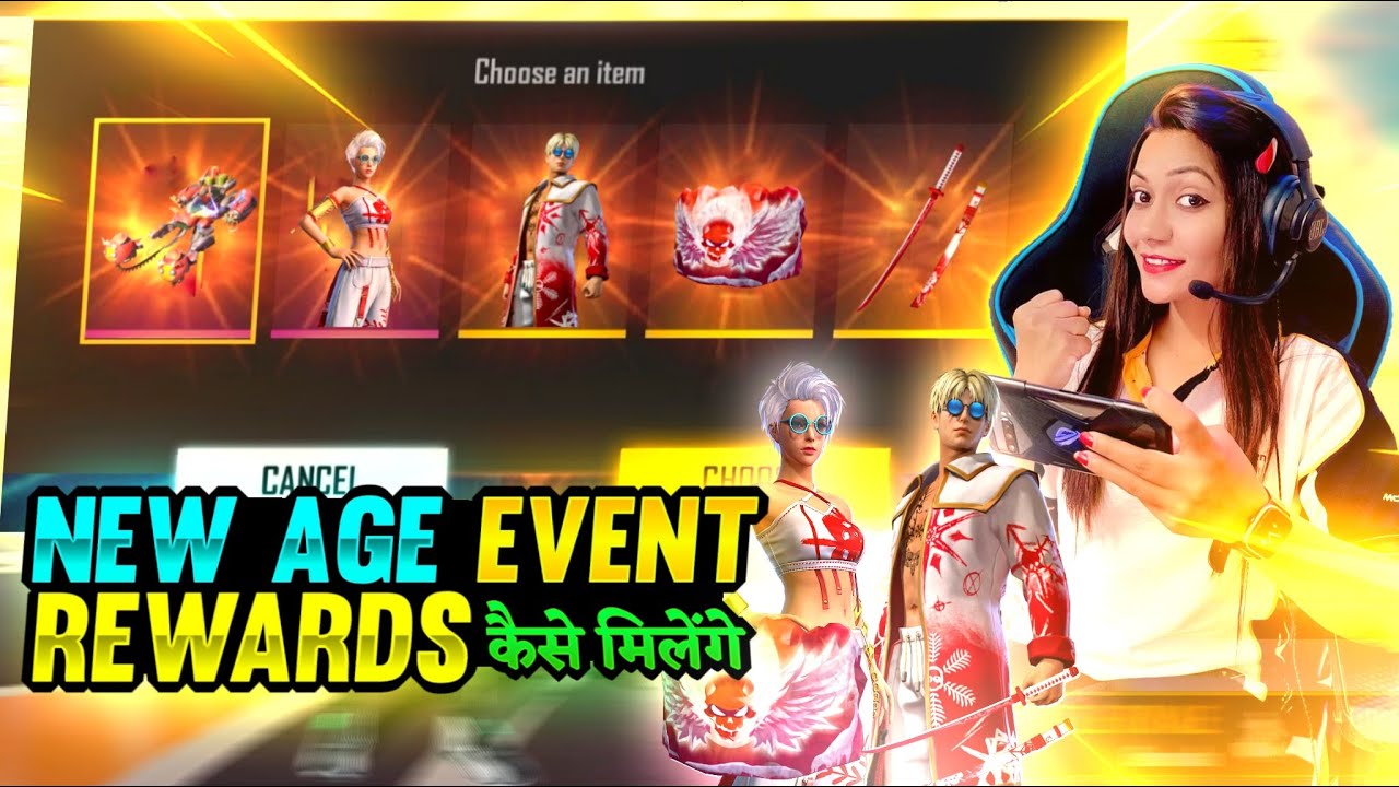 How to Get New Age Event Rewards | The Rise of Alpine | New Age Event Free Fire || Gaming Girl