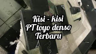 Kisi - kisi tes pt toyo denso Indonesia