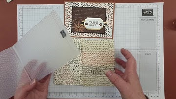 Technique - Inking Embossing Folders