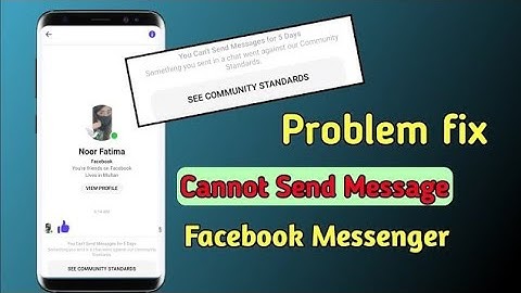 You Cant Send Messages for 7 Days Something you sent in a chat went against our Community Standards
