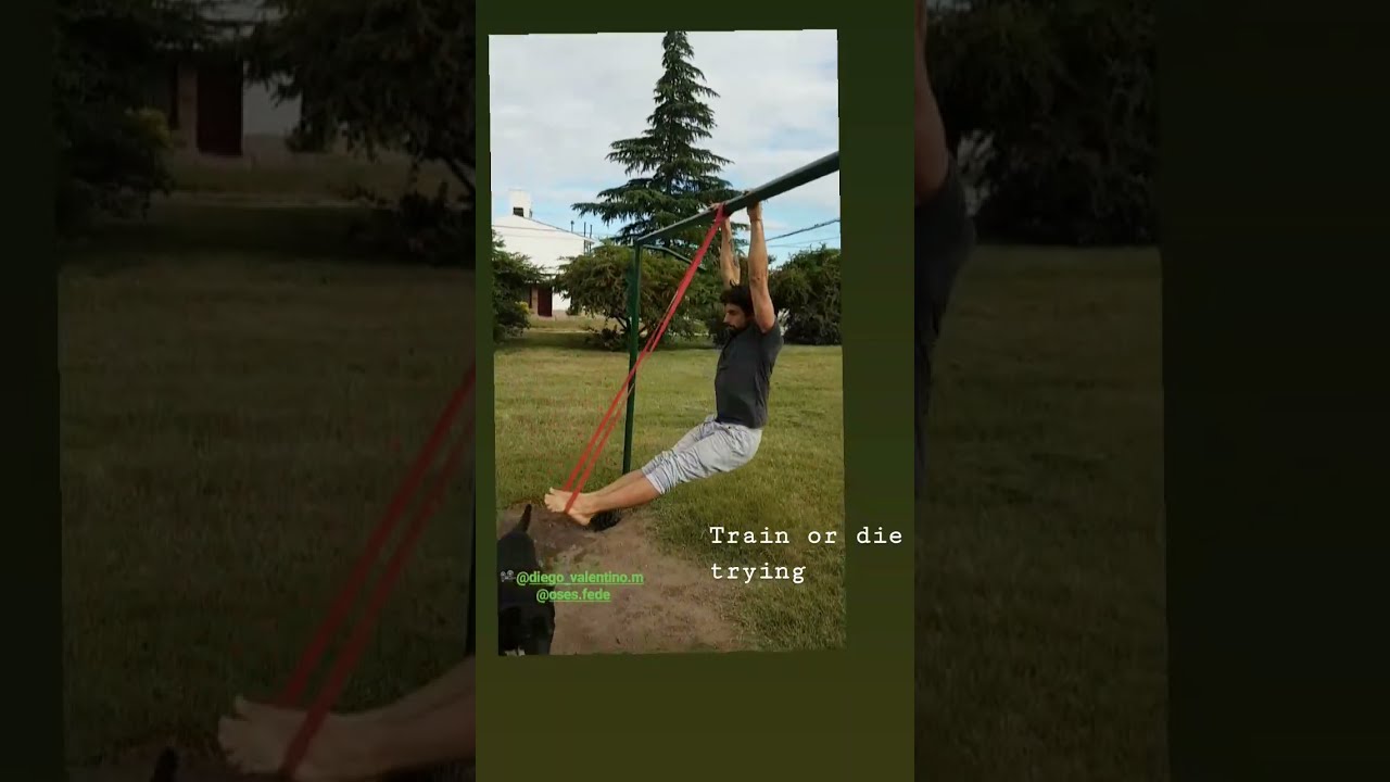 Exercice Front Lever Avec Bande Elastique Niveau D Butant Barredetraction