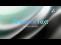 DaVinci Resolve: Gradient Text in Apple Style