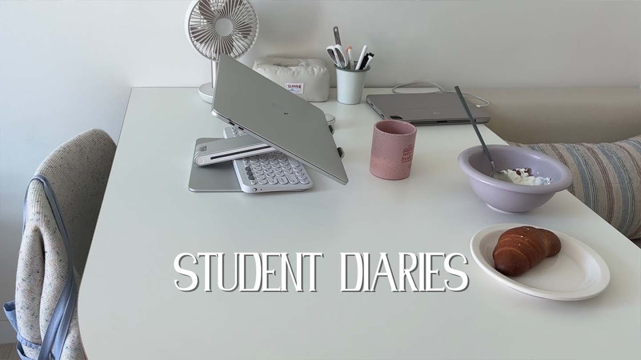 vlog | 오티 주간 대학생 일상 브이로그, 고연전 승리하고 꽁밥 먹기, 대파크림치즈 소금빵, 베이킹 도구 쟁이는 자취생