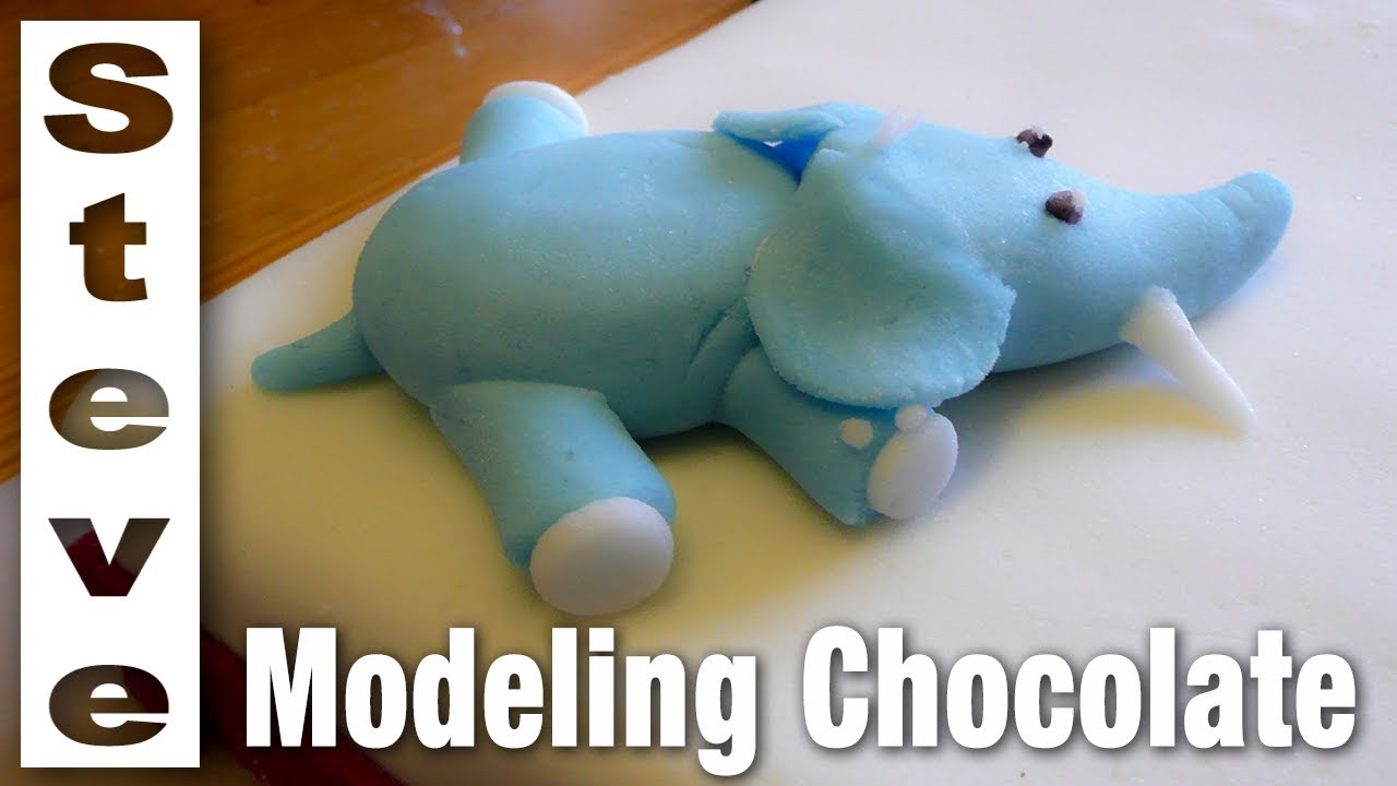 HOW TO MAKE MODELING CHOCOLATE - Simple Easy Recipe 