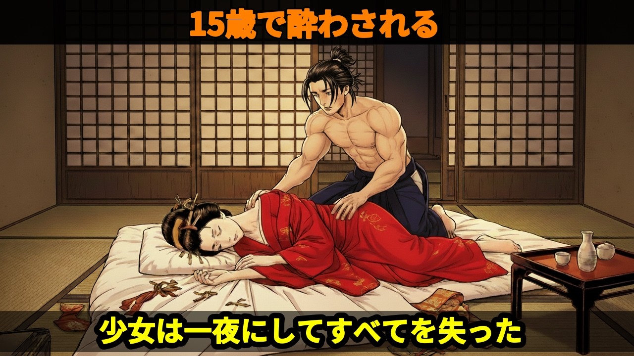 江戸時代の禁断の夜—15歳の花嫁が直面した恐怖とは？
