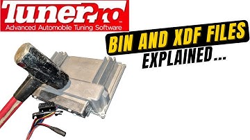 PCM Hammer and Tunerpro - Bin and XDF Files Explained