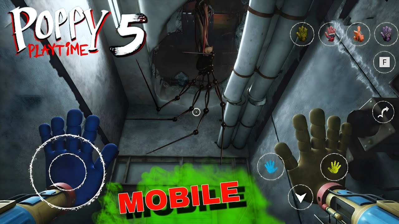 Poppy Playtime Chapter 5 Mobile Fan Made Walkthrough Gameplay 