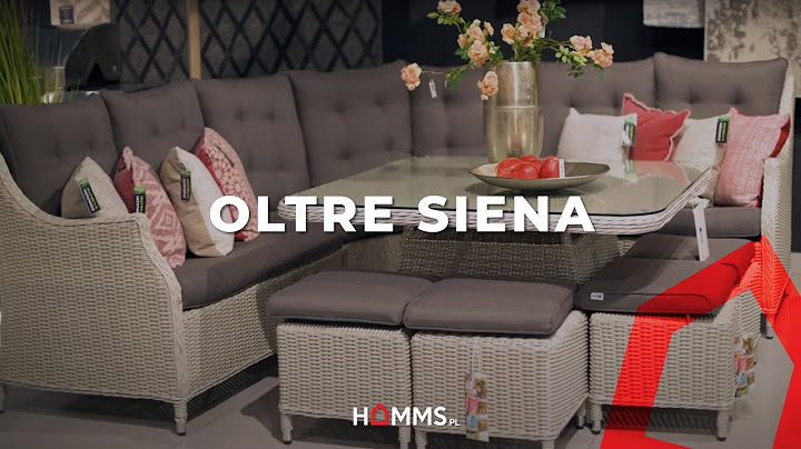 Meble ogrodowe SIENA royal biały OLTRE